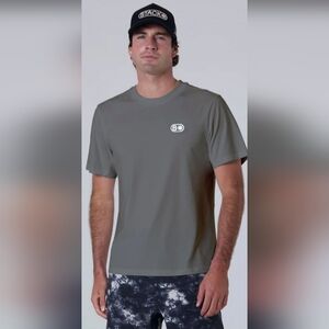Stack Athletics SEALED! NWT! The Hybrid Tee in Aged Stone. Sz Md. R2S!!